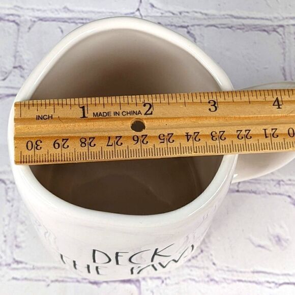 Rae Dunn DECK THE PAWS Ceramic Mug - Picture 6 of 6